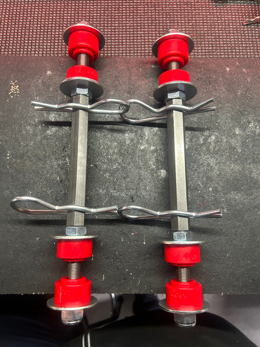 (Type 3) Straight Link Quick Disconnect Sway Bar Links For Trucks, SUV's and More.
