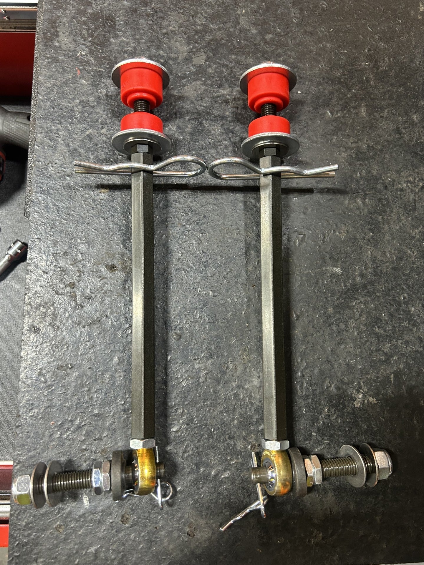 (Type 5) Adjustable Quick Disconnect Sway Bar Link For Jeep XJ, 1st Gen Raptor, Trucks and More.